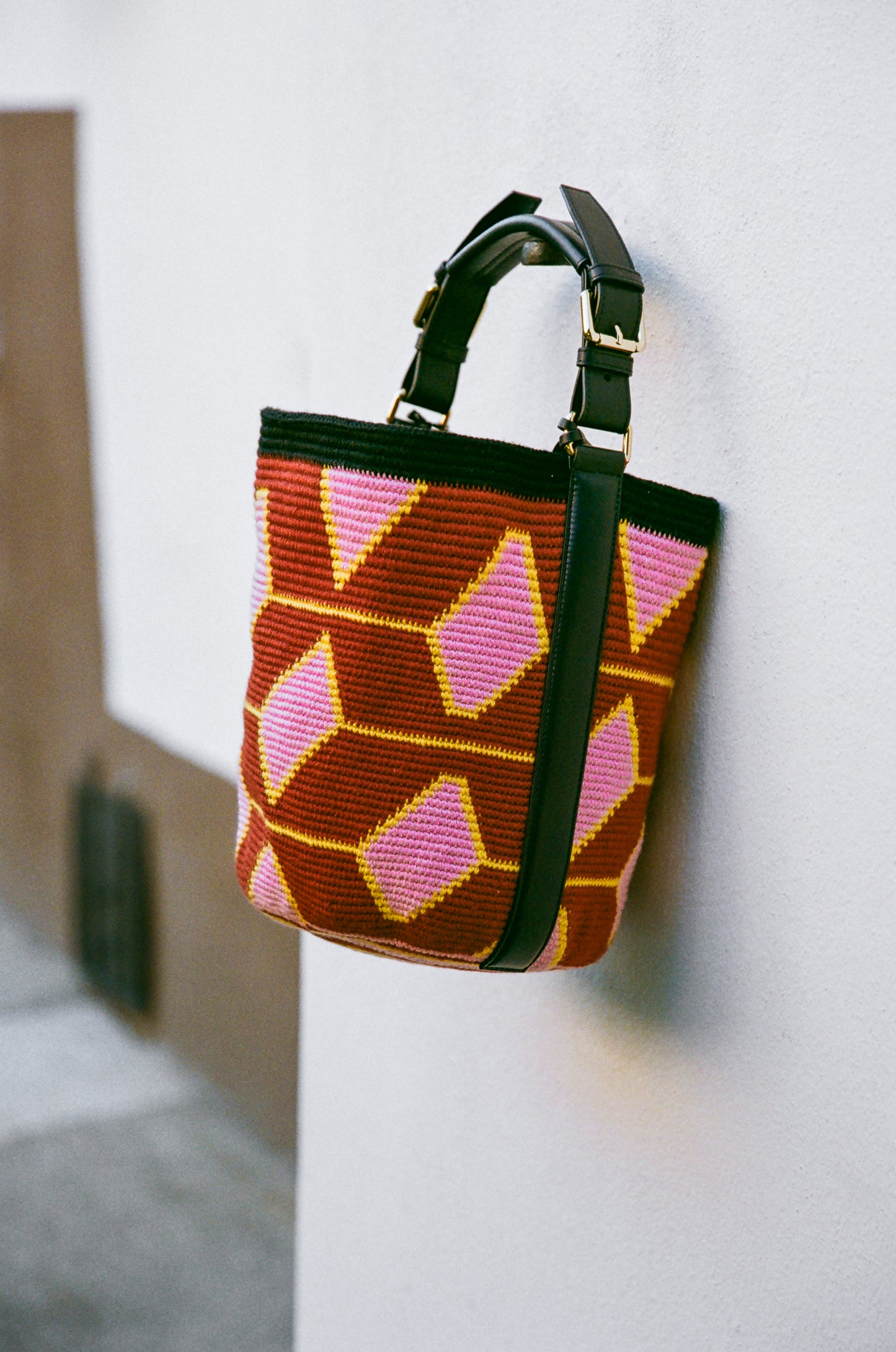 From my Heart / Hand woven midi Bag